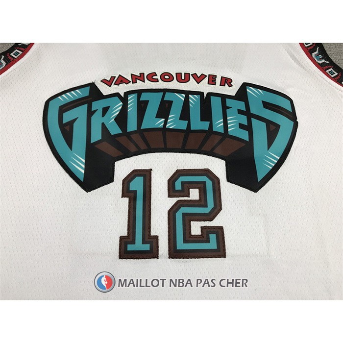 Maillot Memphis Grizzlies Ja Morant NO 12 Classic Blanc